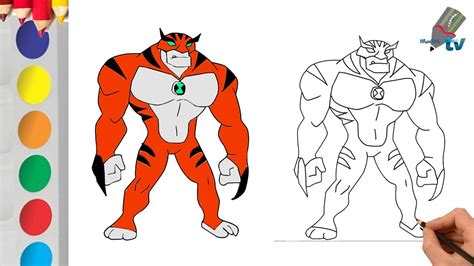 How To Draw Ben 10 Step By Step At Drawing Tutorials