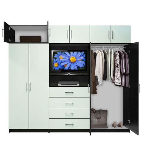 Most cabinet companies make their cabinets taller by making the toekick taller. Aventa Wardrobe TV Cabinet X-Tall - Extra Wardrobe Cabinet ...