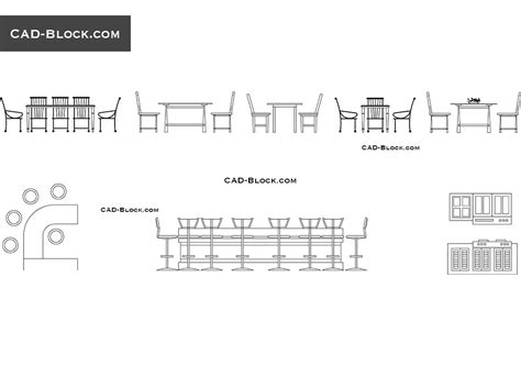 Dining Room Autocad Blocks See More On Toolcharts Important You Must Have