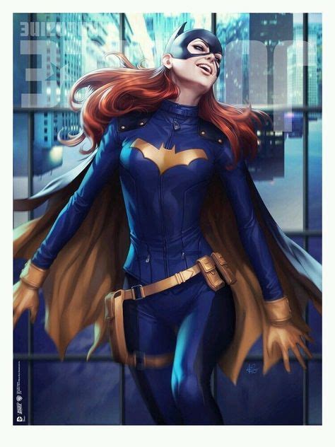 Batgirl Justice Magazine By Artgerm Dc Comics Batgirl Dc Comics