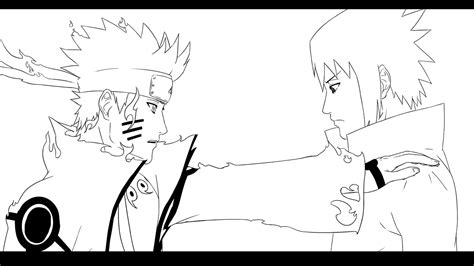 Oathkeepersoraxiii Draws Naruto Kyuubi Chakra Mode And Sasuke Youtube