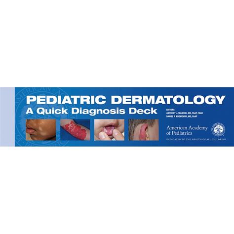 pediatric dermatology a quick diagnosis deck