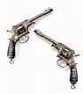 A pair of Italian cased revolvers, late 19th century, made in 1883 for ...
