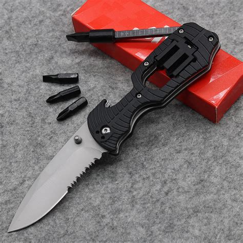 4 Screwdriver Knife Outdoor Pocket Folding Knife Best Folding Knife
