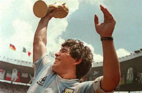 Finished Castrol World Cup Legends Diego Maradona 1986