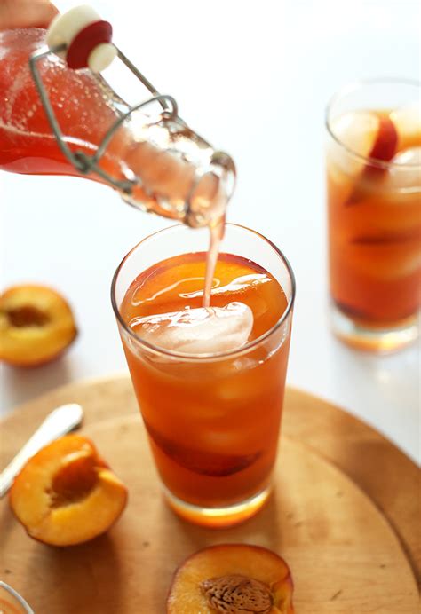 Simple Peach Iced Tea Minimalist Baker Recipes