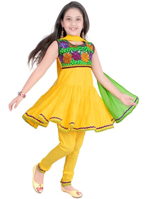 Pakistani Children Kids Lawn Silk Dresses 2013 Kids Fashion Wear