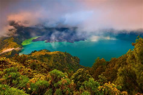 3840x2160 Resolution Body Of Water Surrounded By Green Leaf Trees