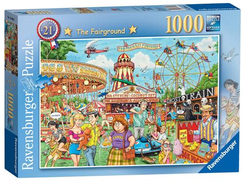 Ravensburger Best Of British The Fairground Jigsaw Puzzle 1000 Piec