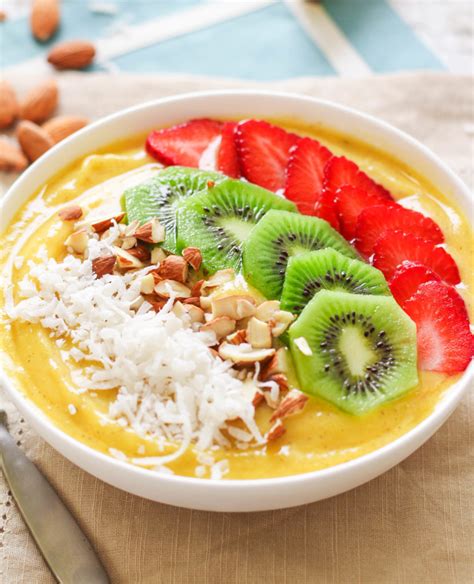 Tropical Turmeric Smoothie Bowl Zen Spice