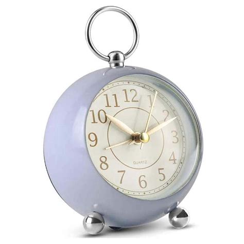 Buy Mantel Clock Silent Bedside Clocks Battery Operated Non Ticking