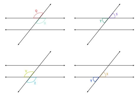 Transversal Lines Angles And Definition Video And Examples