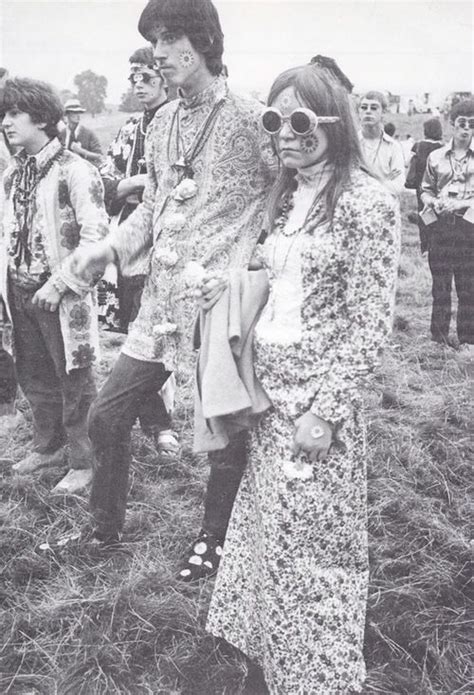 Flower Power Flower Power ~ Hippies At A Pop Festival 1967 Photo