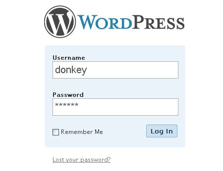 Change the default WordPress admin username - Lancelhoff