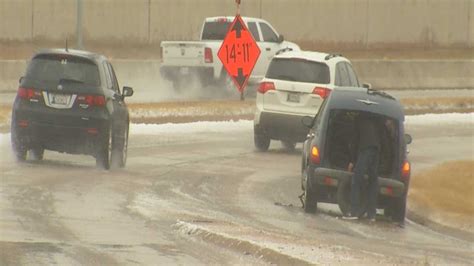 Drivers Take Precautions As Winter Storms Go Through State