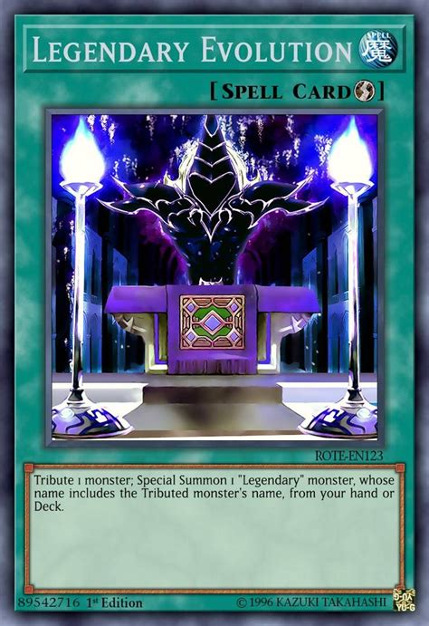 Legendary Evolution By Chaostrevor Custom Yugioh Cards Yugioh Cards