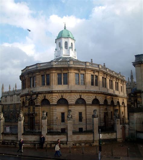 Sheldonian Theatre Oxford 1668 Structurae