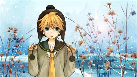 Anime Boy Winter Wallpaper By Letfio On Deviantart