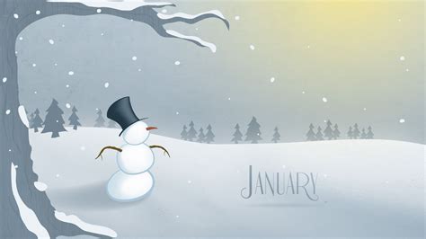 January Winter Desktop Wallpapers On Wallpaperdog