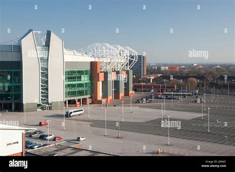 Aerial View Of Old Trafford Hi Res Stock Photography And Images Alamy