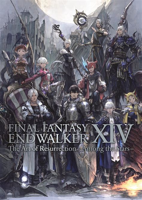 final fantasy xiv endwalker the art of resurrection among the stars artbook monomania