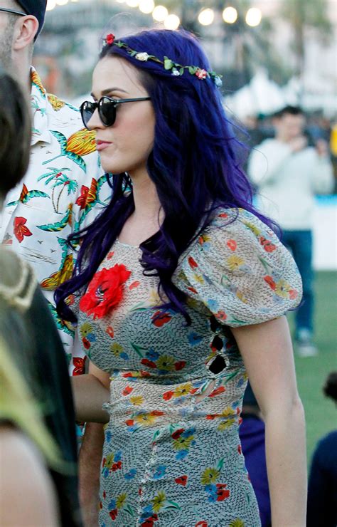 Katy Perry Katyperry Dark Purple Hair