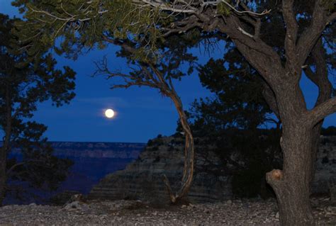 Full Moon Over Grand Canyon Beautiful Places Moon Rise Grand Canyon