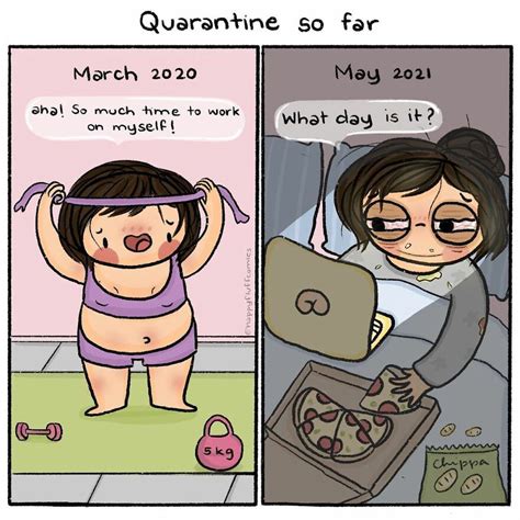 Artist Illustrates Funny Comic Strips Based On Her Daily Life And They