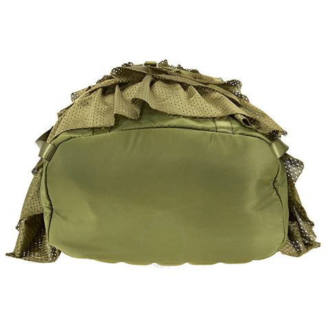 Puma Ladies Olive Ruffles Backpack 749850 Handbags Jomashop