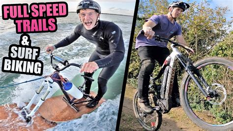 Dreamy Full Speed Mtb Trails And Riding A Crazy Surf Mountain Bike