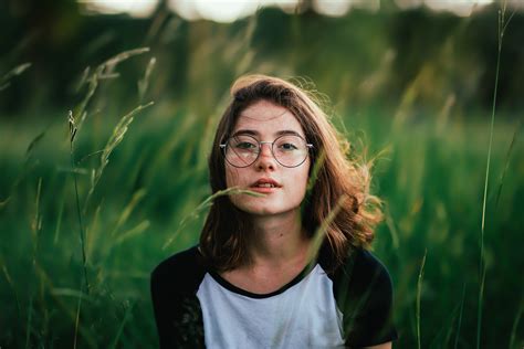 Free Images People In Nature Green Face Glasses Facial Expression