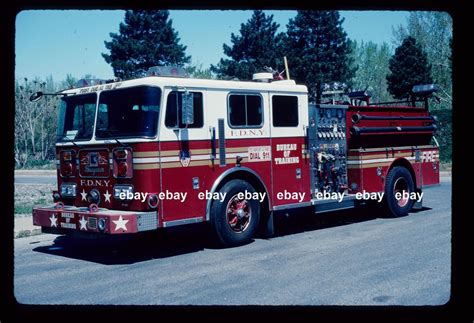 New York City Bureau Of Training 1992 Seagrave Pumper Exe88 Fire