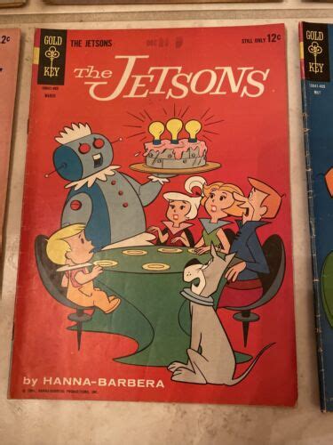 Mavin 9 The Jetsons Comic Books By Gold Key Hanna Barbera 1963 1964