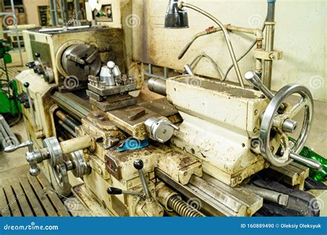 Metalworking Workshop Metal Processing Machines Levers Of Control Of