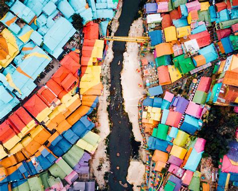 Colorful Rainbow Village In Malang A Must Visit In Java Indonesia
