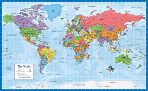Best World Map Posters Mappr