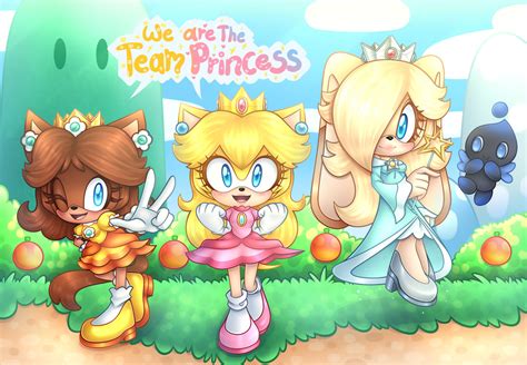 Team Princess Sonic Style By Allcristal On Deviantart