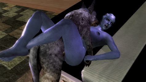 Rule 34 3d Alien Animated Asari Bestiality Blue Skin