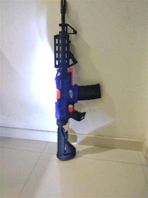 Nerf M16 Modded Kit Sports Equipment Other Sports Equipment And