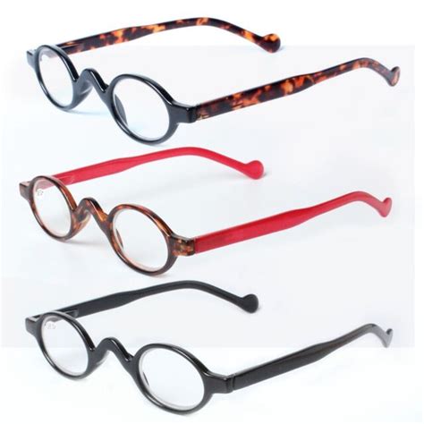 Small Oval Reading Glasses Spring Hinges Mens Womens Round Retro Readers 1 0~3 5 Ebay