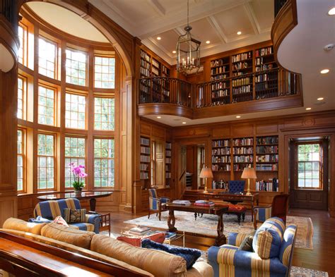 2 Story Libraries Home Library Rooms Home Library Design Home Libraries