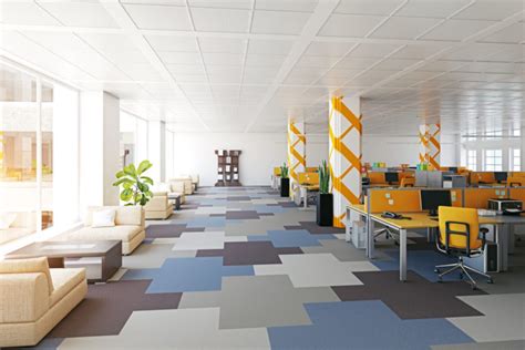 Office Flooring Selection Guide Color Material Design Types And Features
