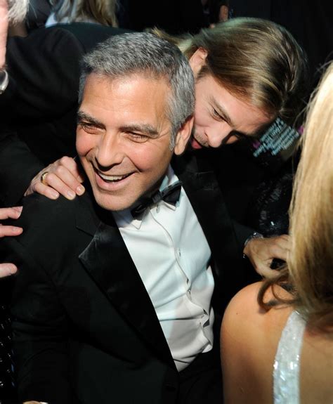 George Clooney Just Cant Stop Talking About Brad Pitt Huffpost Entertainment