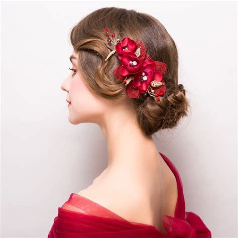 Flower Hair Clip Barrettes Princess Girls Party Hairgrip Fashion