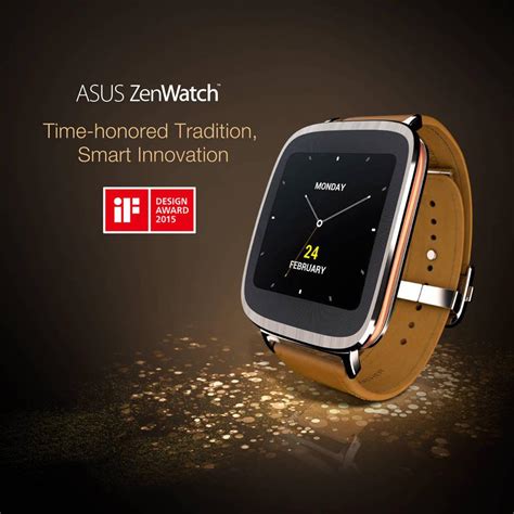 Asus Smartwatch Zenwatch For Android 43 Silver And Rose Gold New