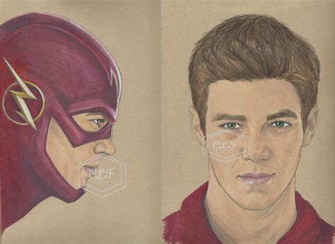 Barry Allen Flash Drawing