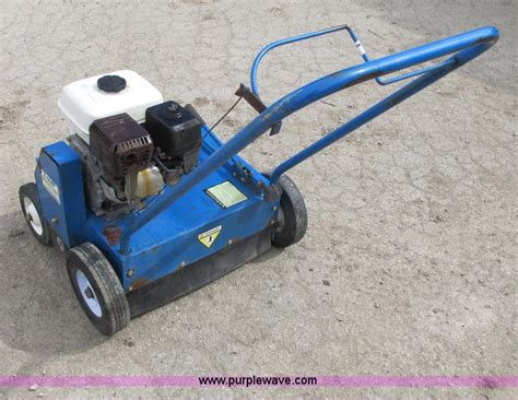 blue bird  lawn comber commercial dethatcherpower rake  reserve auction  wednesday