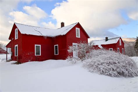 Farmhouse Winter Photos Of Vermont