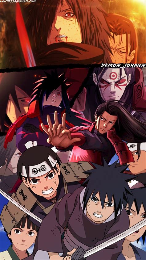 Madara Uchiha Hashirama Senju Naruto Shippuden Anime Manga Madara