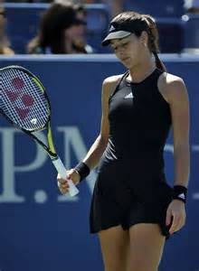 Ana Ivanovic Us Open Tennis Tournament In New York